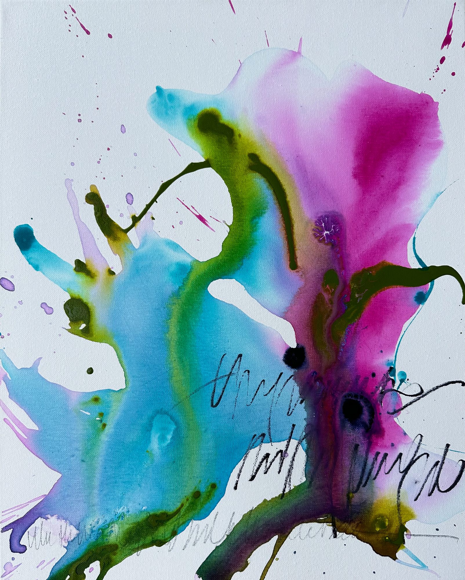Tidewater, Acrylic on canvas, by Lisa Barth
