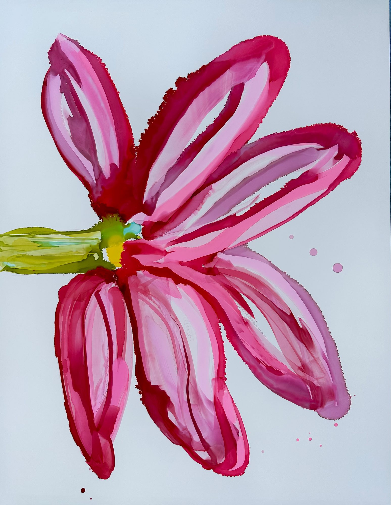 Two Out of the Water, Acrylic on canvas - 20x26 in - 2023, by Lisa Barth
