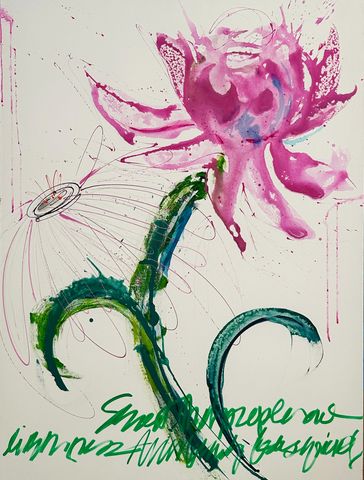 Lotus Letter by Lisa Barth