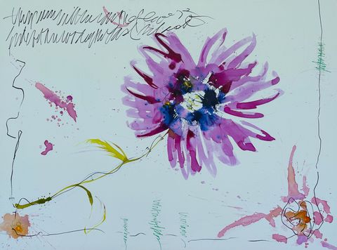 Purple Aster by Lisa Barth