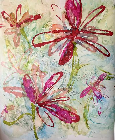 Red Ribbons by Lisa Barth