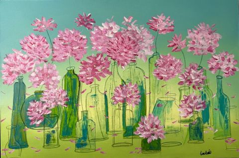 Bottle Garden by Lisa Barth