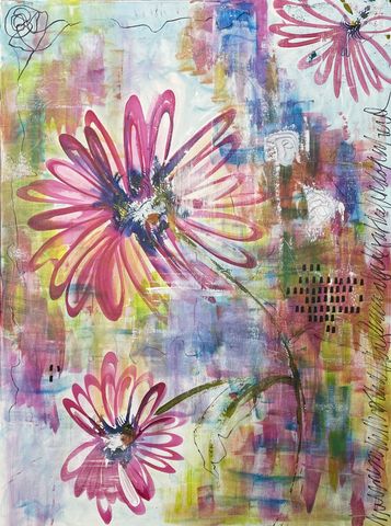 Two Daisies by Lisa Barth